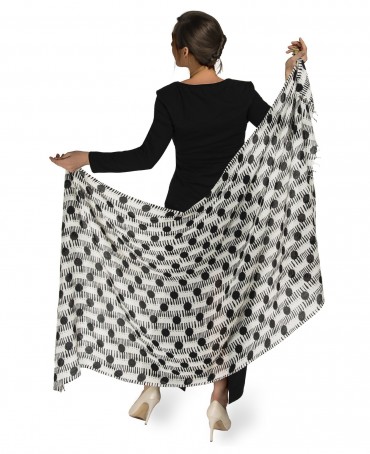 Палантин Женский W40-POINTS/NOIR